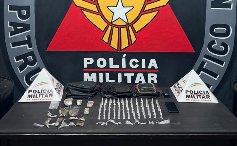 Polícia Militar prende traficante no bairro Padre Adelmo, em Itabirito
