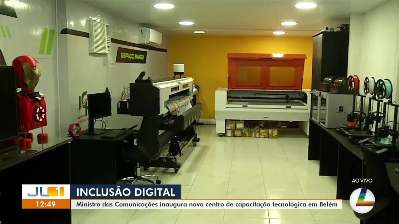 Novo centro de capacitação tecnológica é inaugurado em Belém