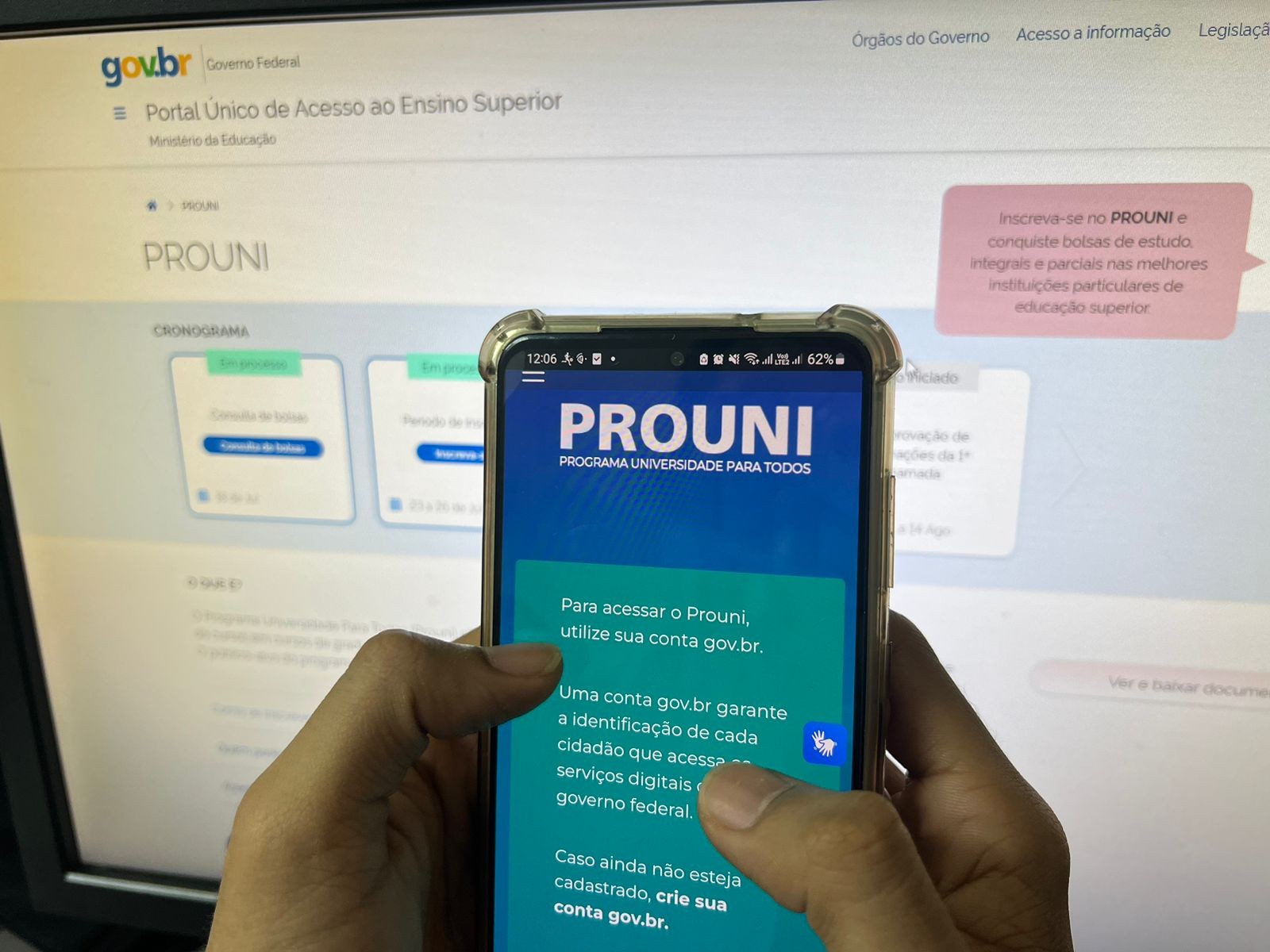 Prouni: prazo para manifestar interesse na lista de espera encerra nesta terça-feira (26)