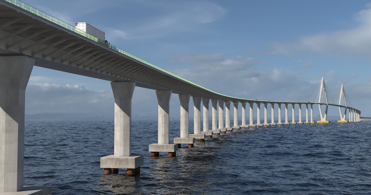 Consórcio confirma início da construção da ponte Salvador-Itaparica em junho de 2026; confira calendário da obra